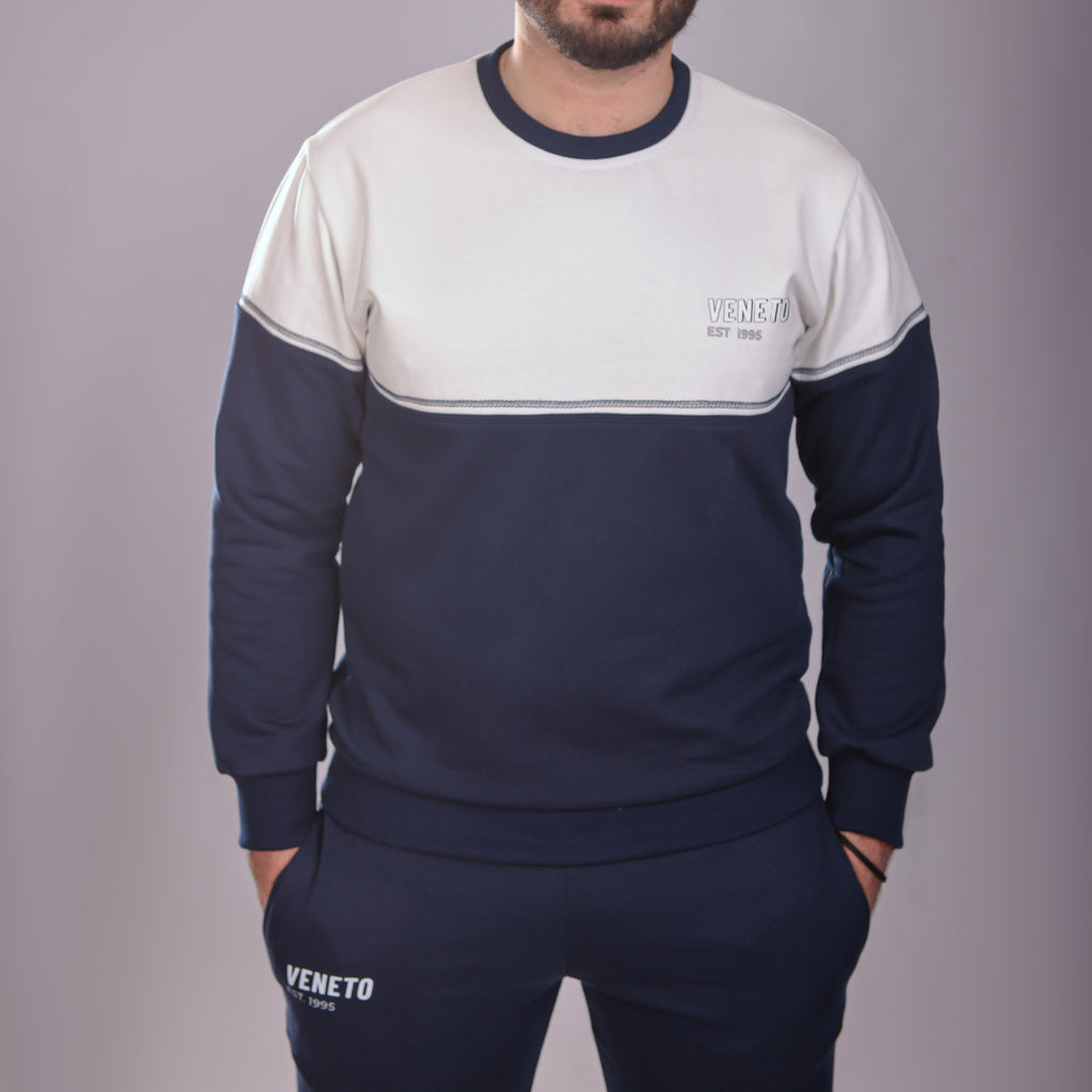 طقم بيجامة مريح باللون الأسود