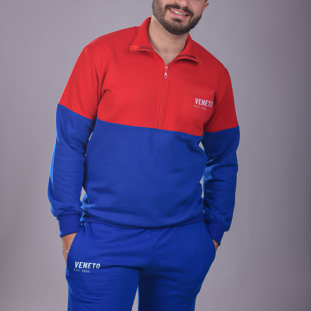 طقم بيجامة مريح باللون الأسود