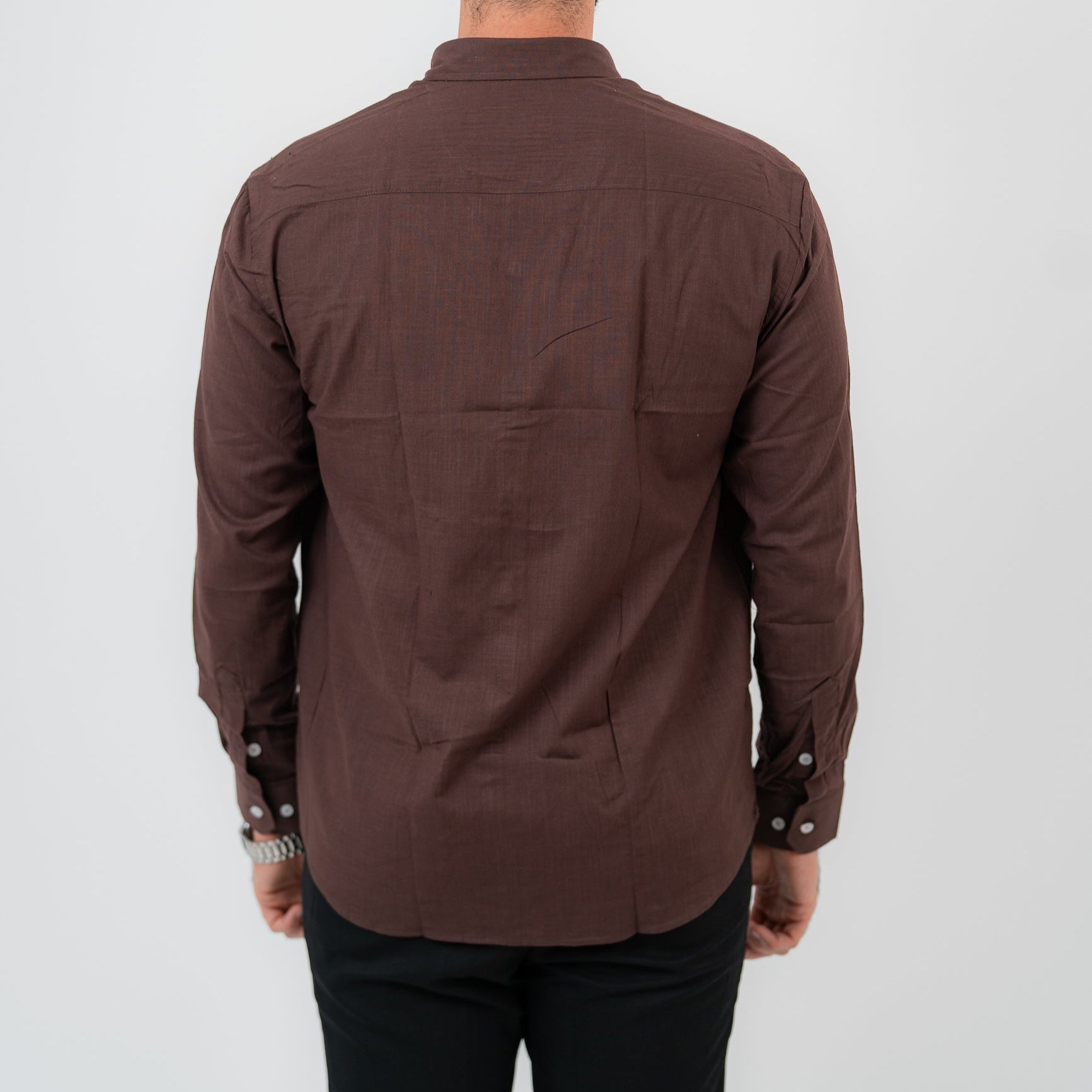 Brown Long Sleeve shirt -U.S Polo
