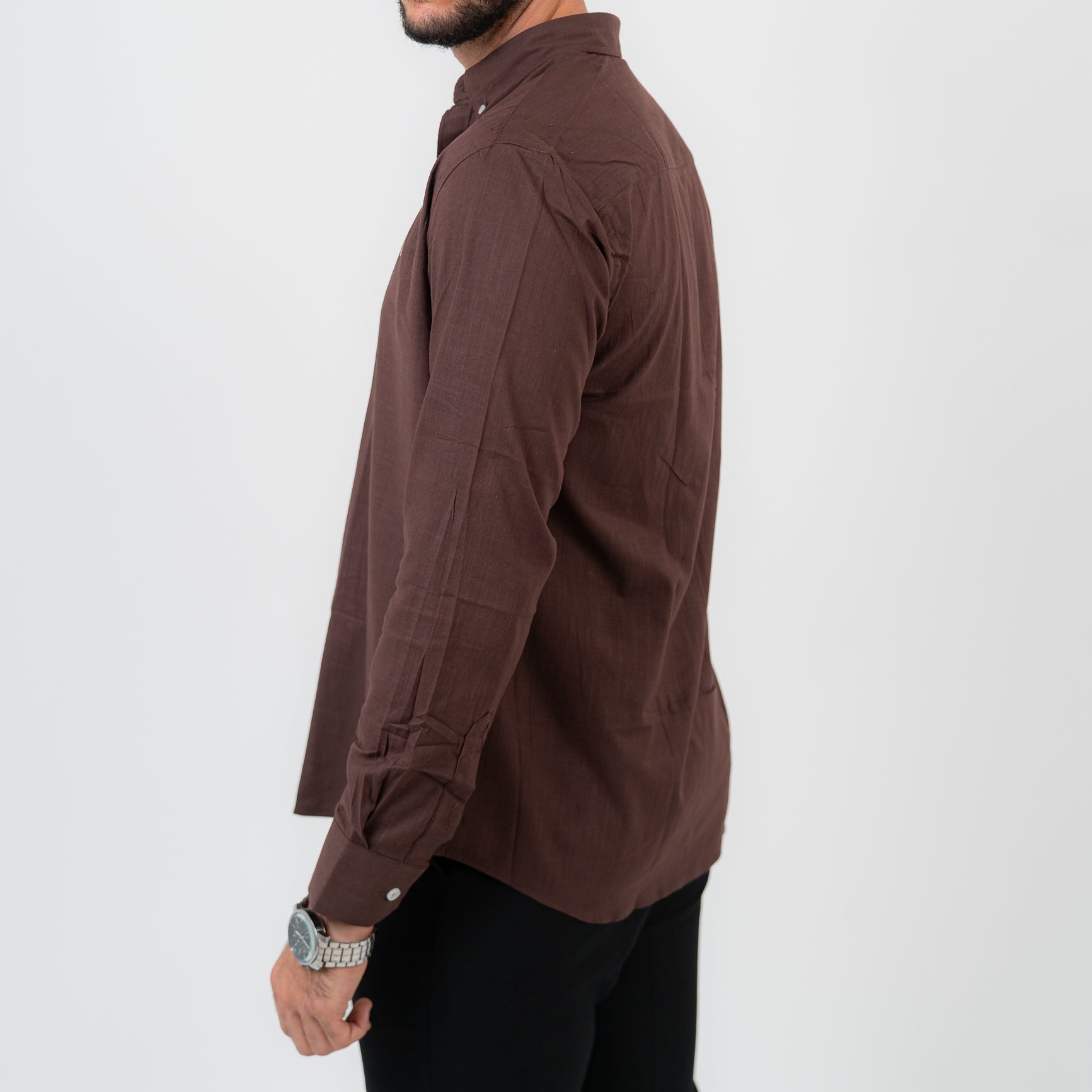 Brown Long Sleeve shirt -U.S Polo
