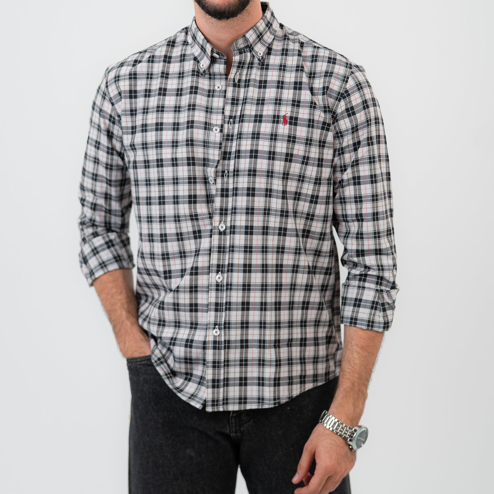 Black Long Sleeve shirt -U.S Polo