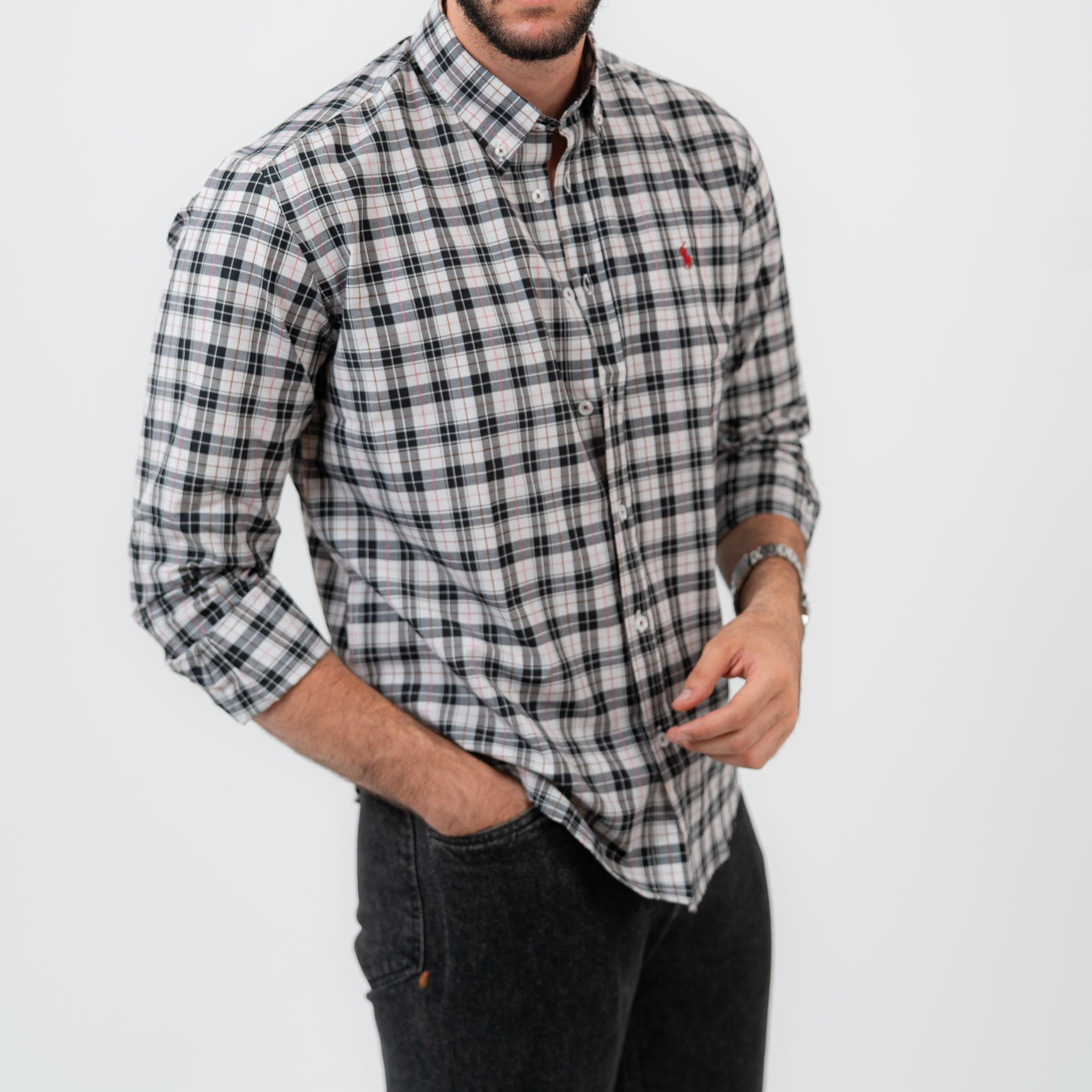 Black Long Sleeve shirt -U.S Polo