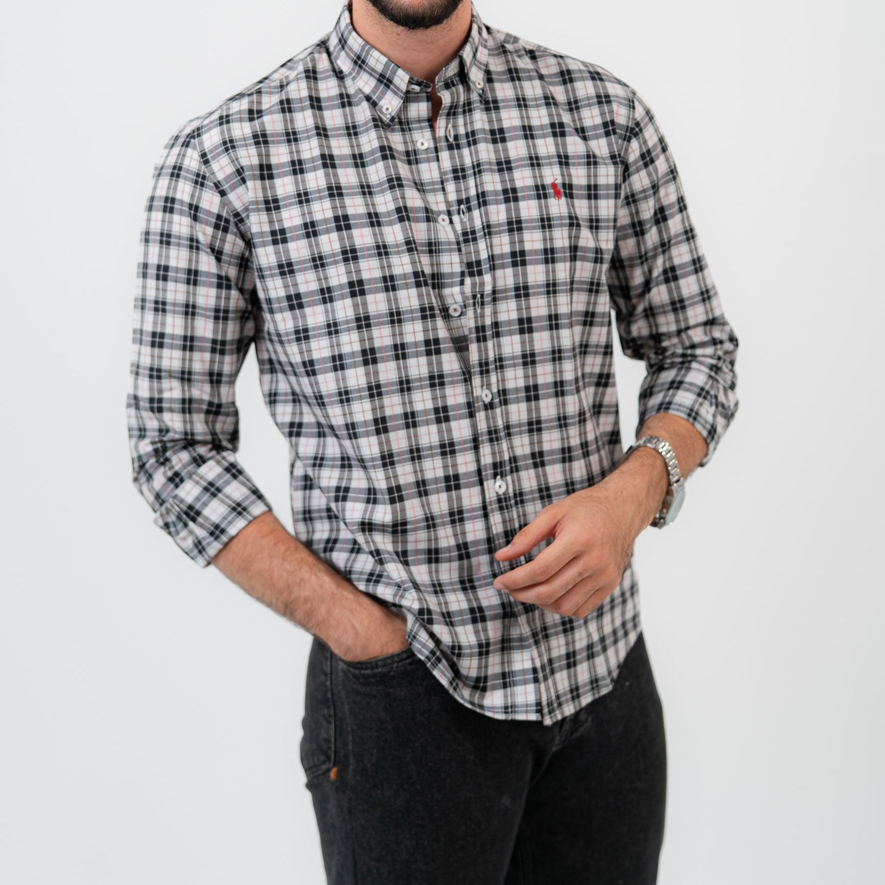 Black Long Sleeve shirt -U.S Polo