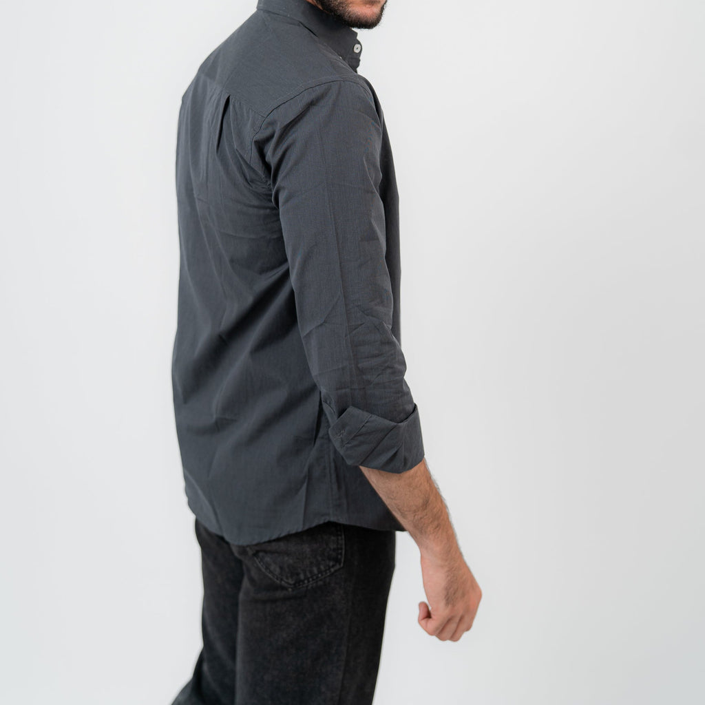 قميص بولو مخطط أخضر بأكمام طويلة - US Polo