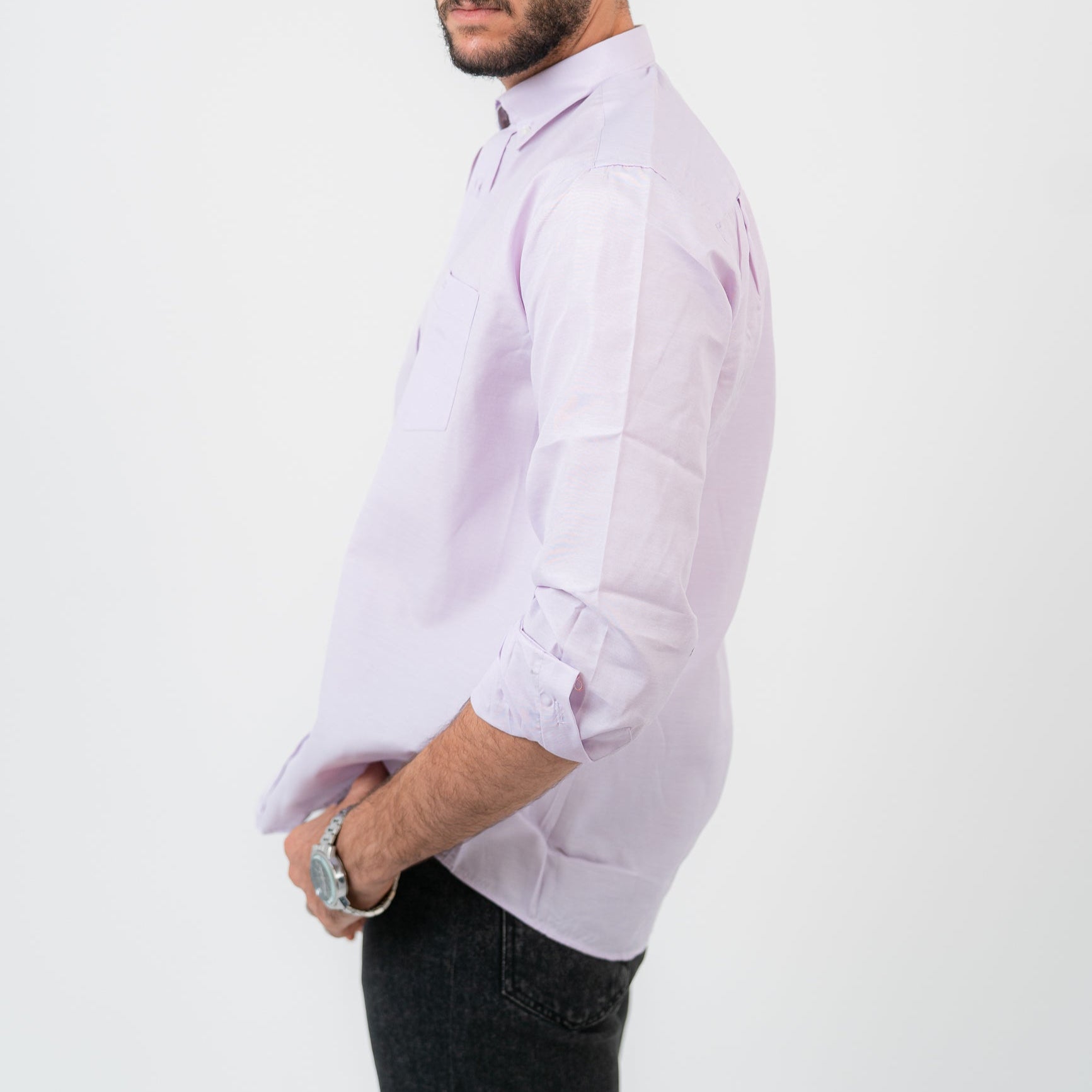 Pastel Purple Long Sleeve shirt