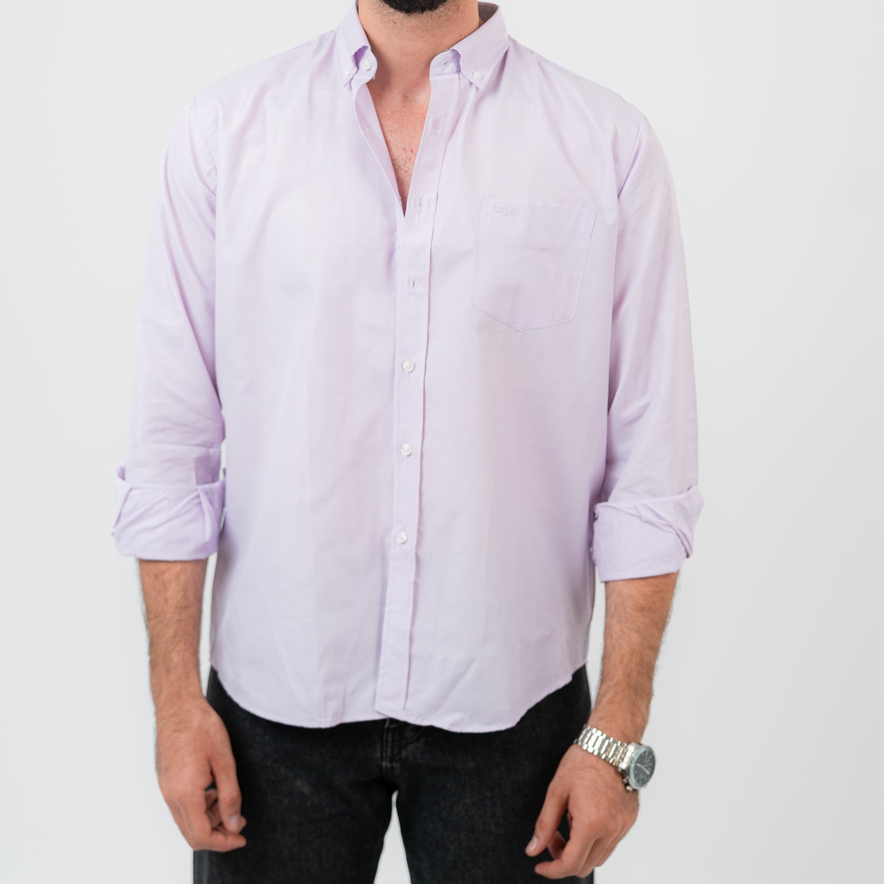 Pastel Purple Long Sleeve shirt