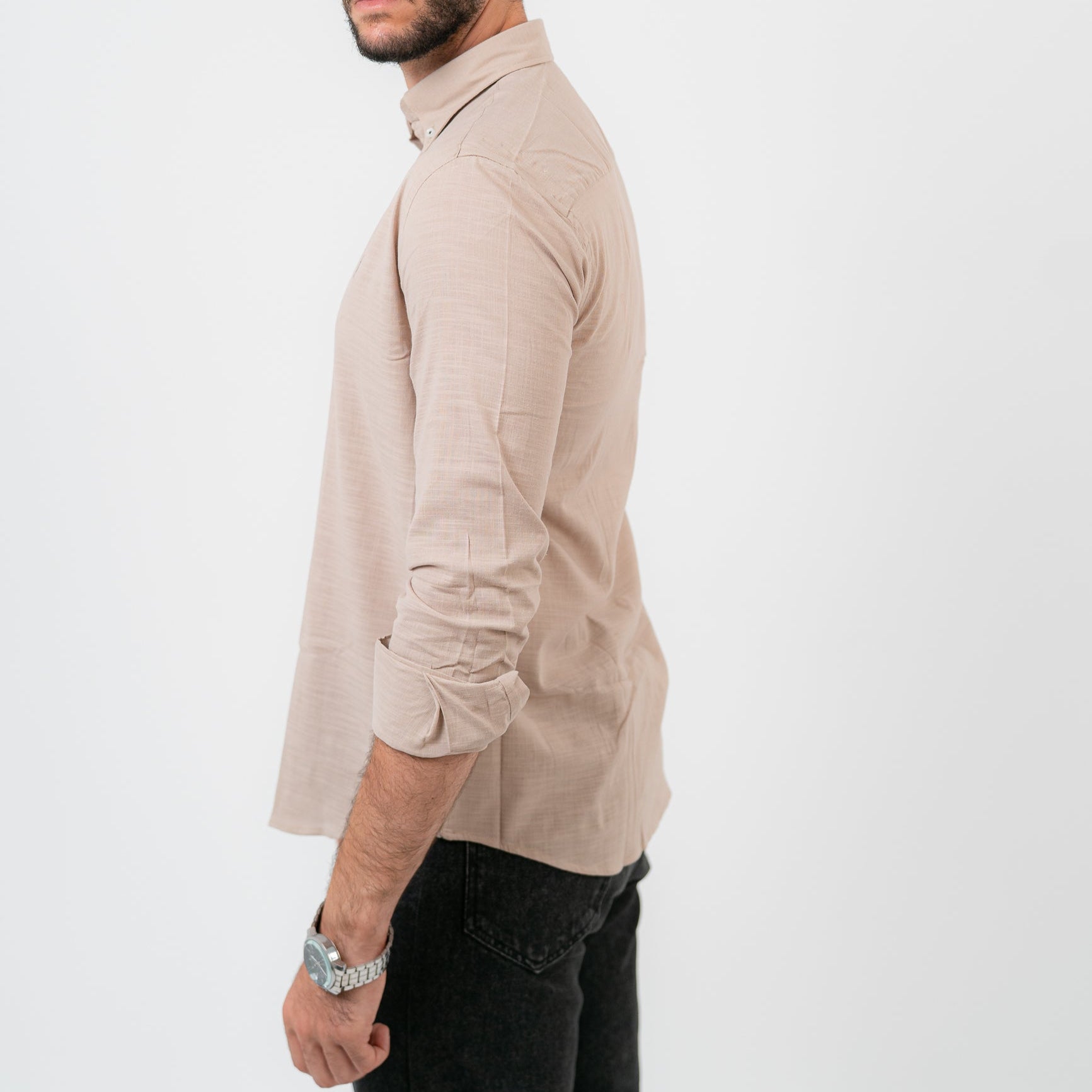 Beige Long Sleeve shirt -U.S Polo