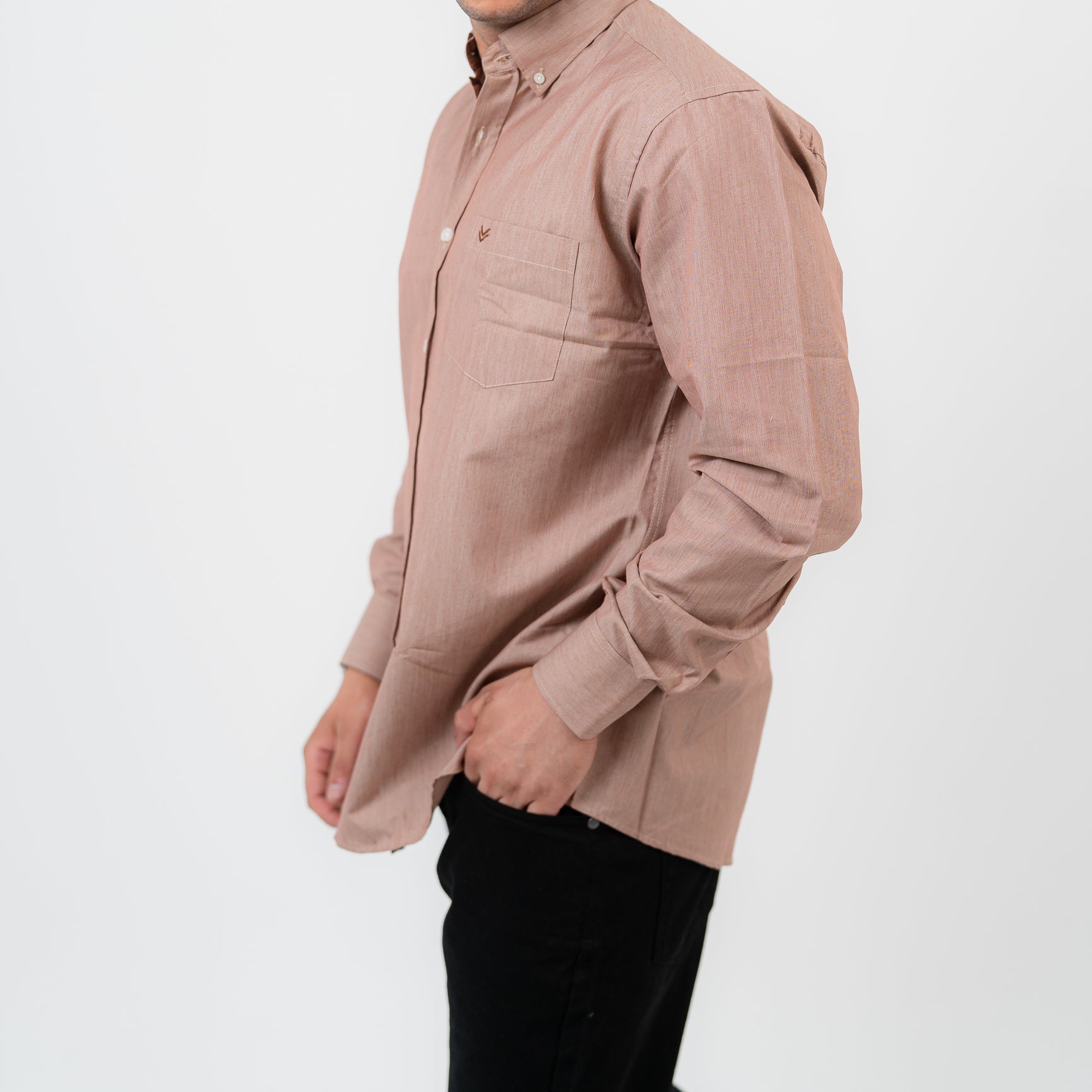 قميص بولو مخطط أخضر بأكمام طويلة - US Polo