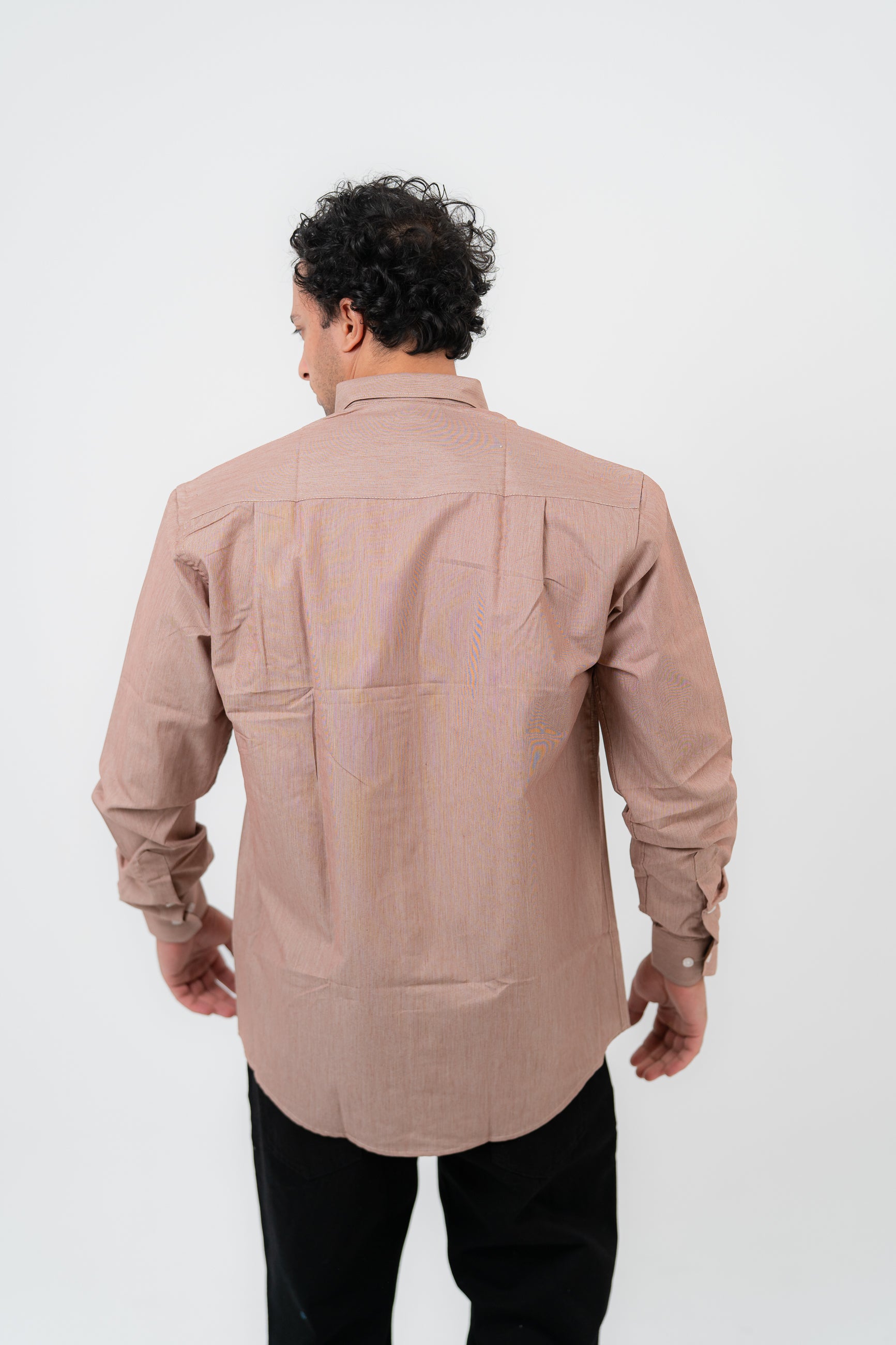 قميص بولو مخطط أخضر بأكمام طويلة - US Polo