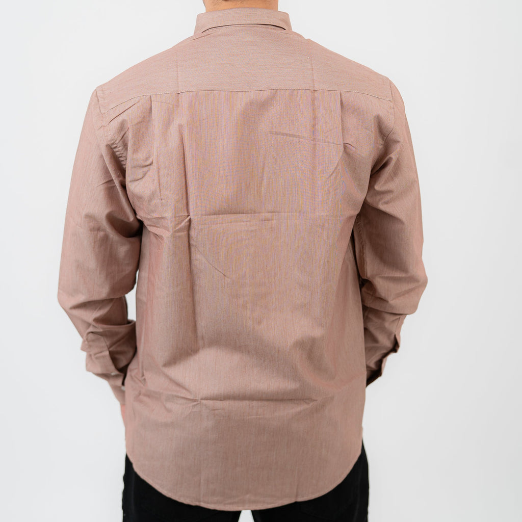 قميص بولو مخطط أخضر بأكمام طويلة - US Polo