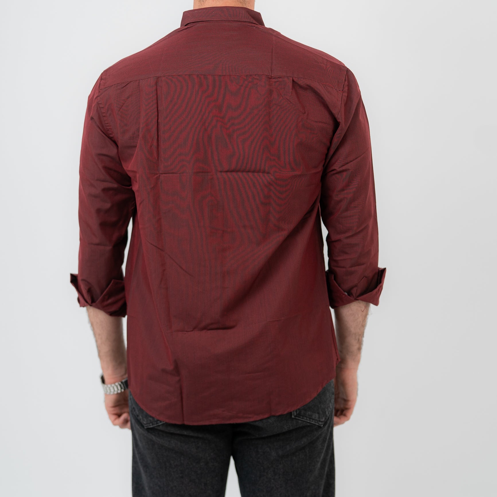 قميص بولو مخطط أخضر بأكمام طويلة - US Polo