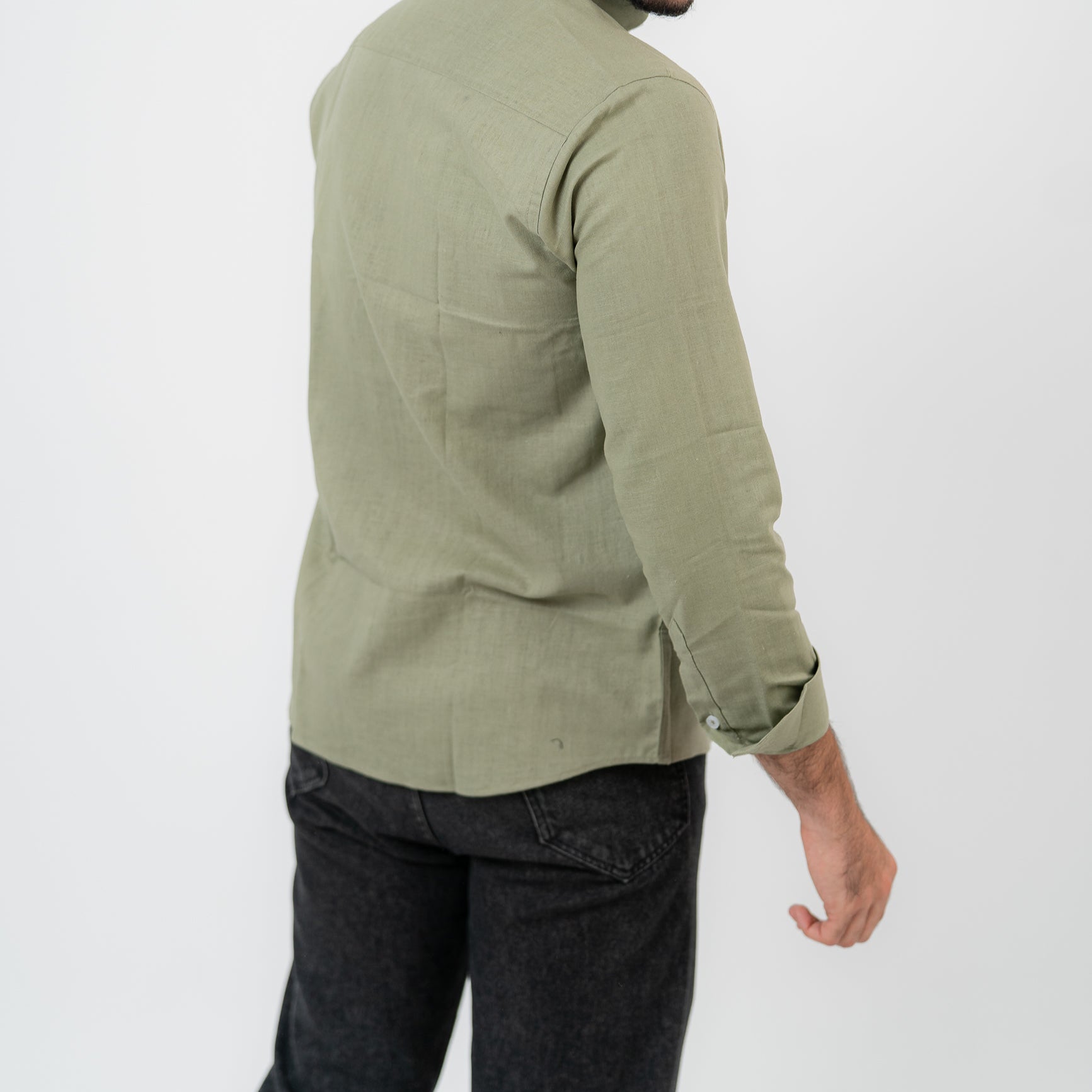 Olive Green Long Sleeve shirt -U.S Polo