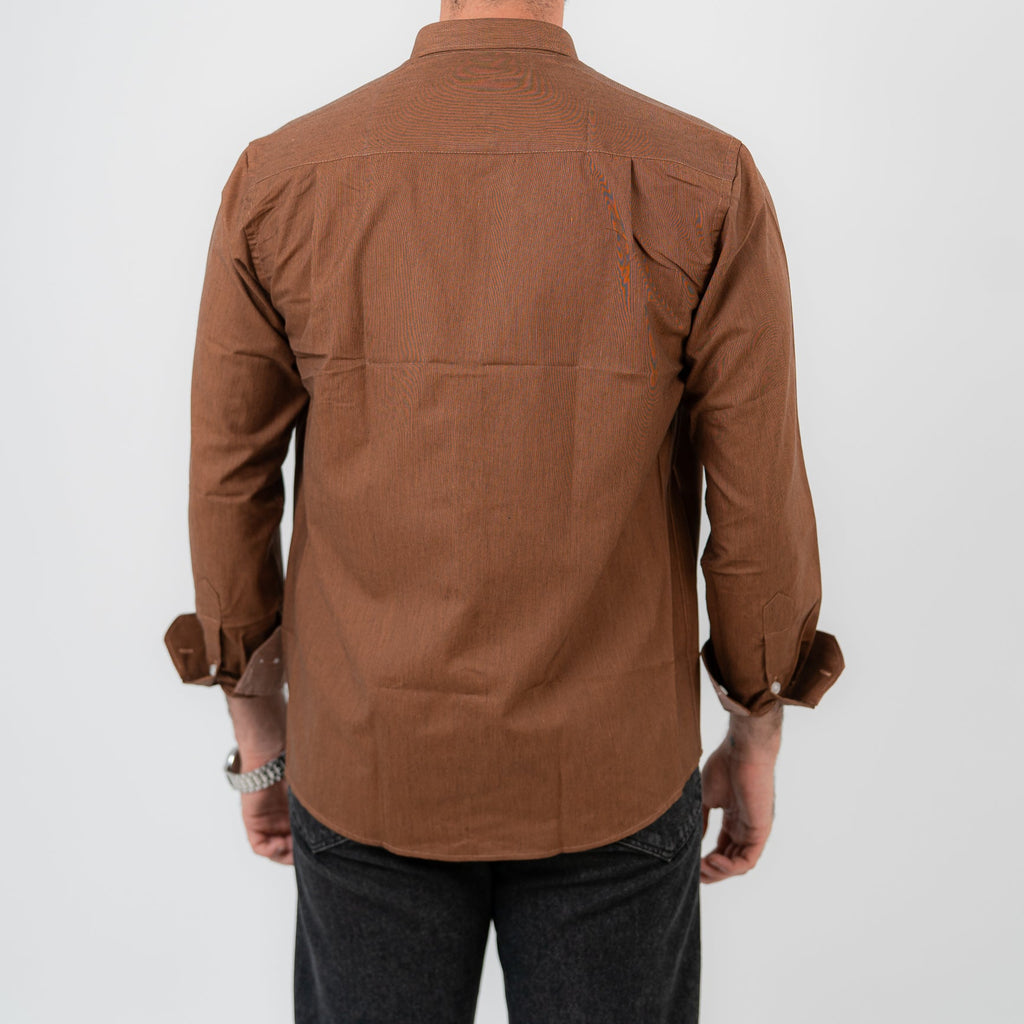 Mocha Brown Long Sleeve shirt