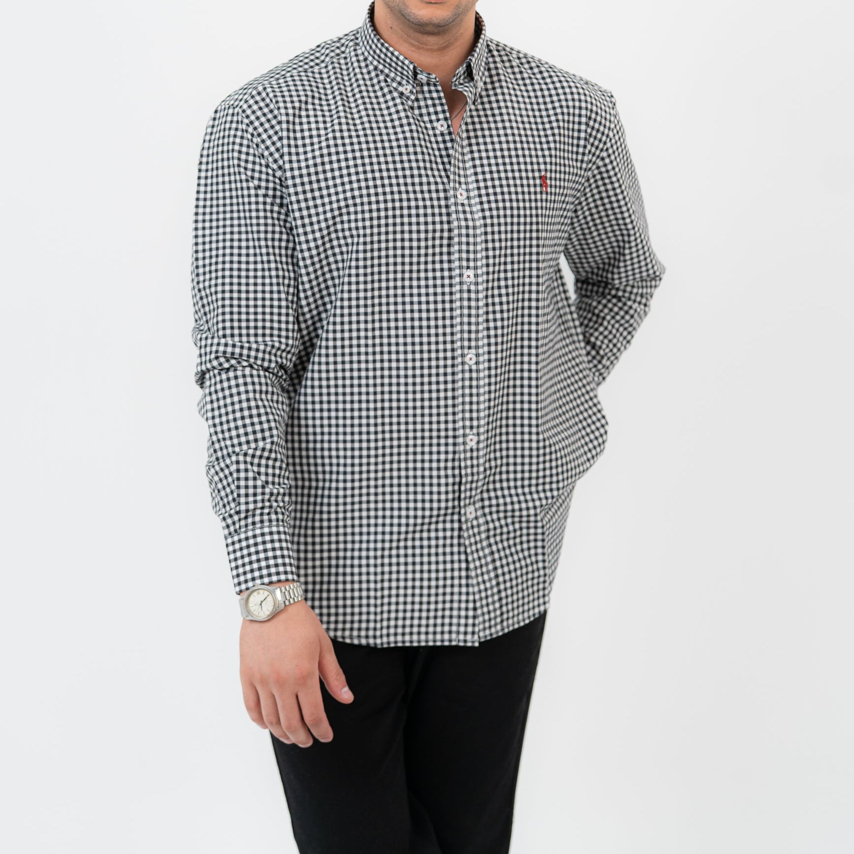 Black Caro Long Sleeve shirt -U.S Polo 109