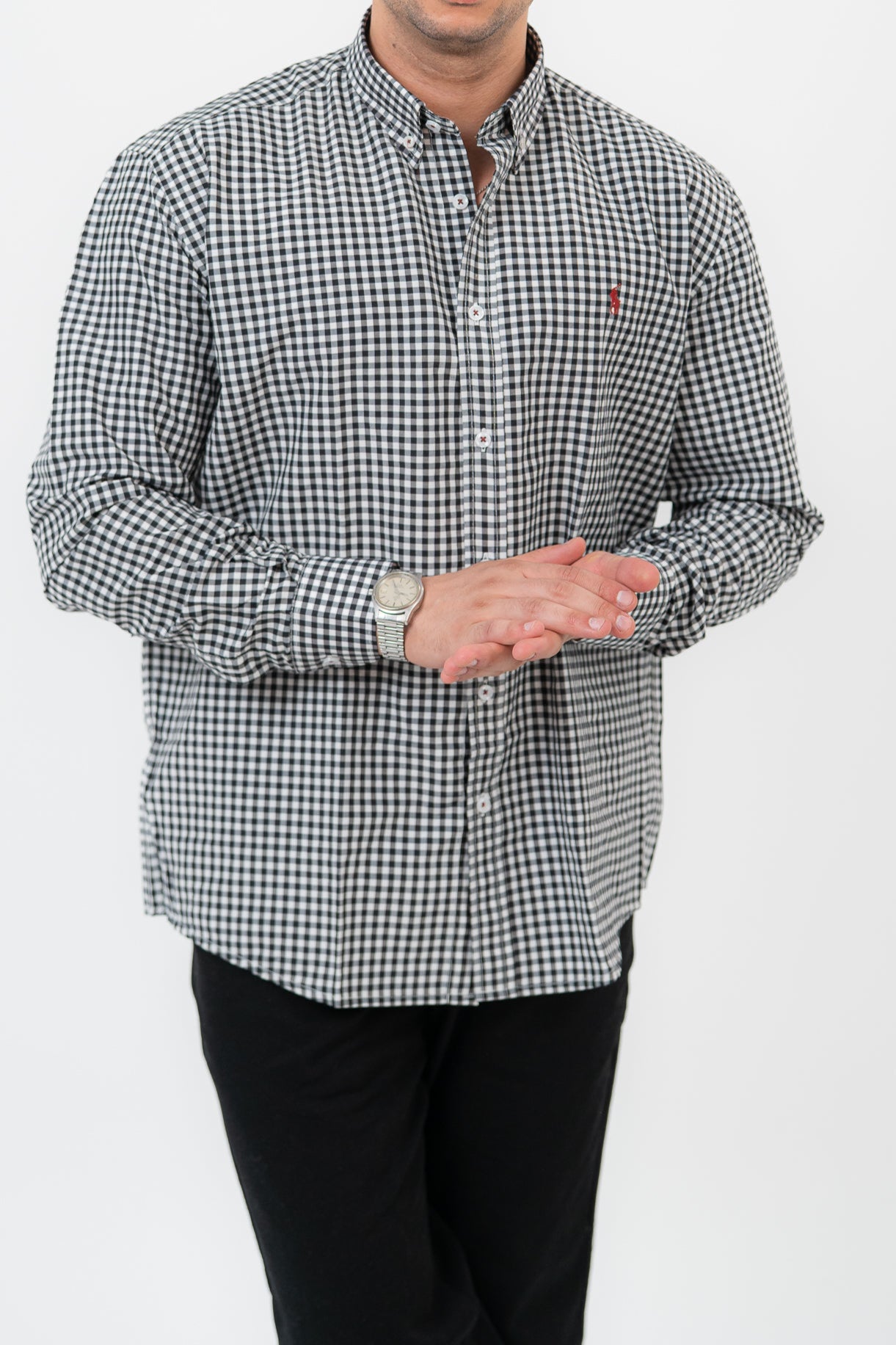 Black Caro Long Sleeve shirt -U.S Polo 109