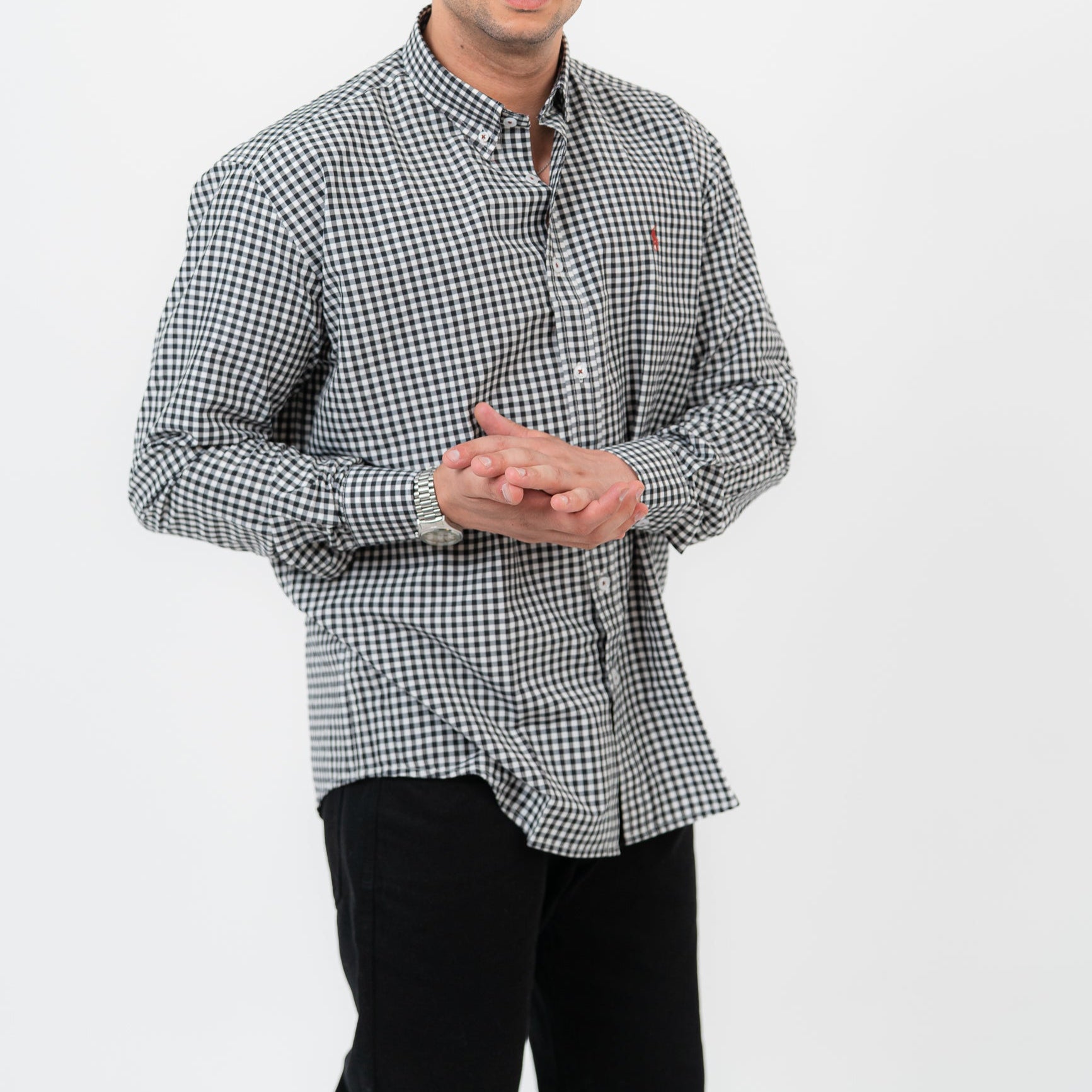 Black Caro Long Sleeve shirt -U.S Polo 109