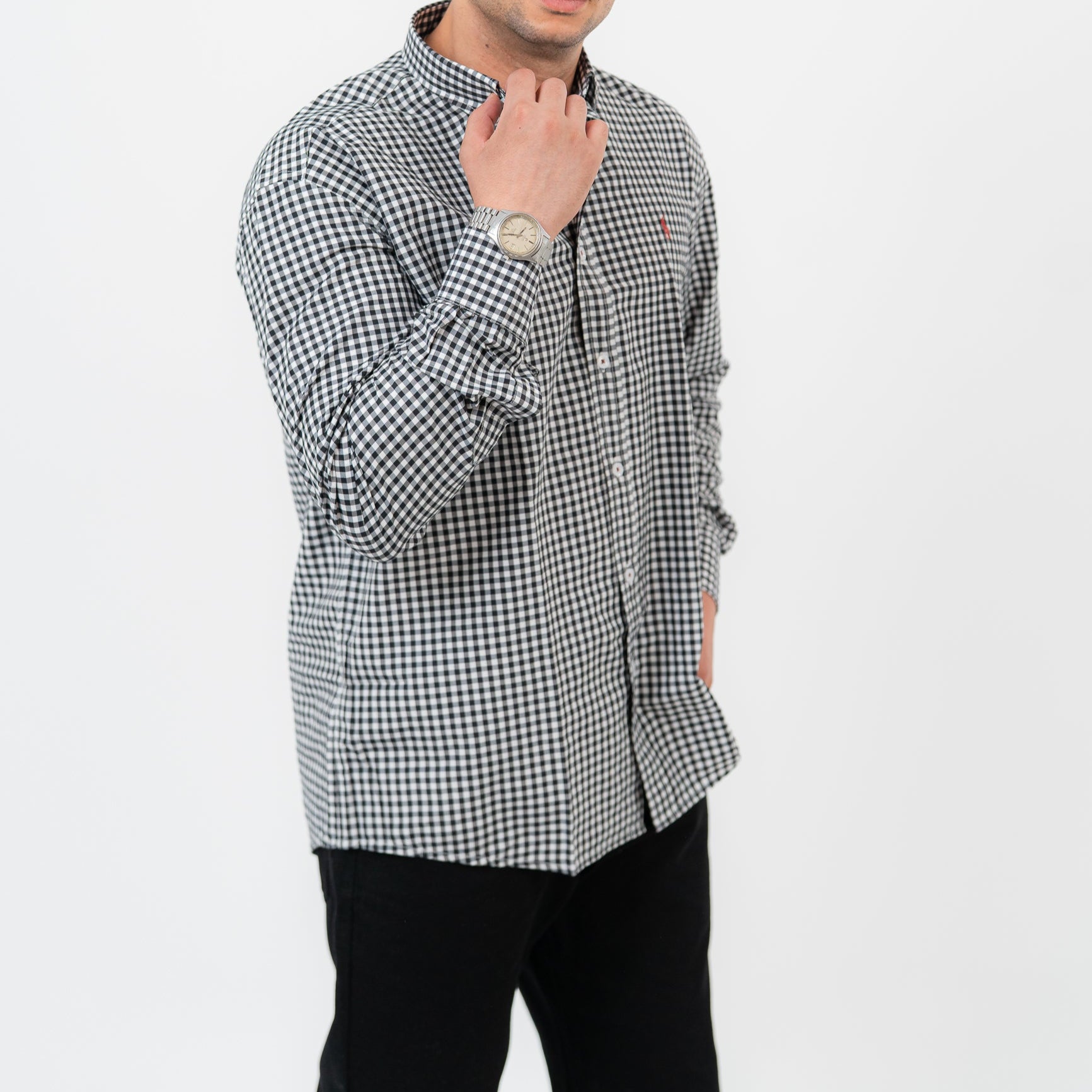 Black Caro Long Sleeve shirt -U.S Polo 109