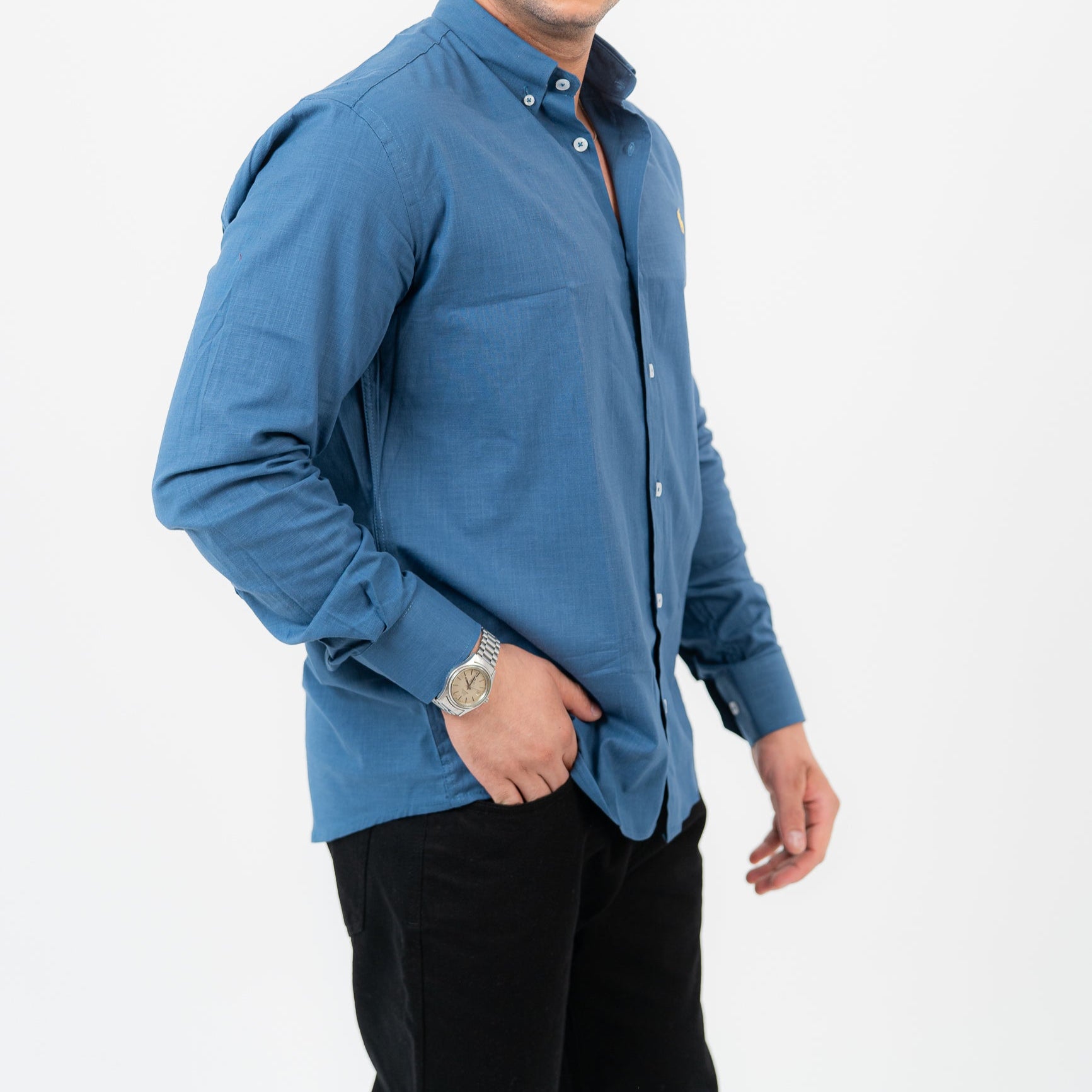 Blue Long Sleeve shirt -U.S Polo