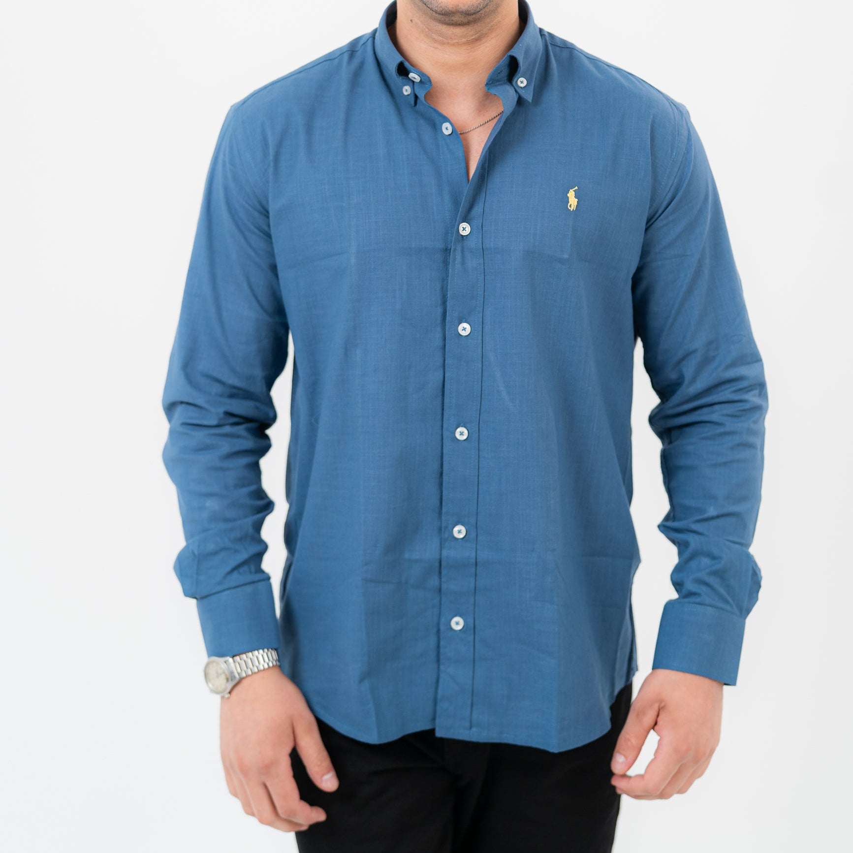 Blue Long Sleeve shirt -U.S Polo