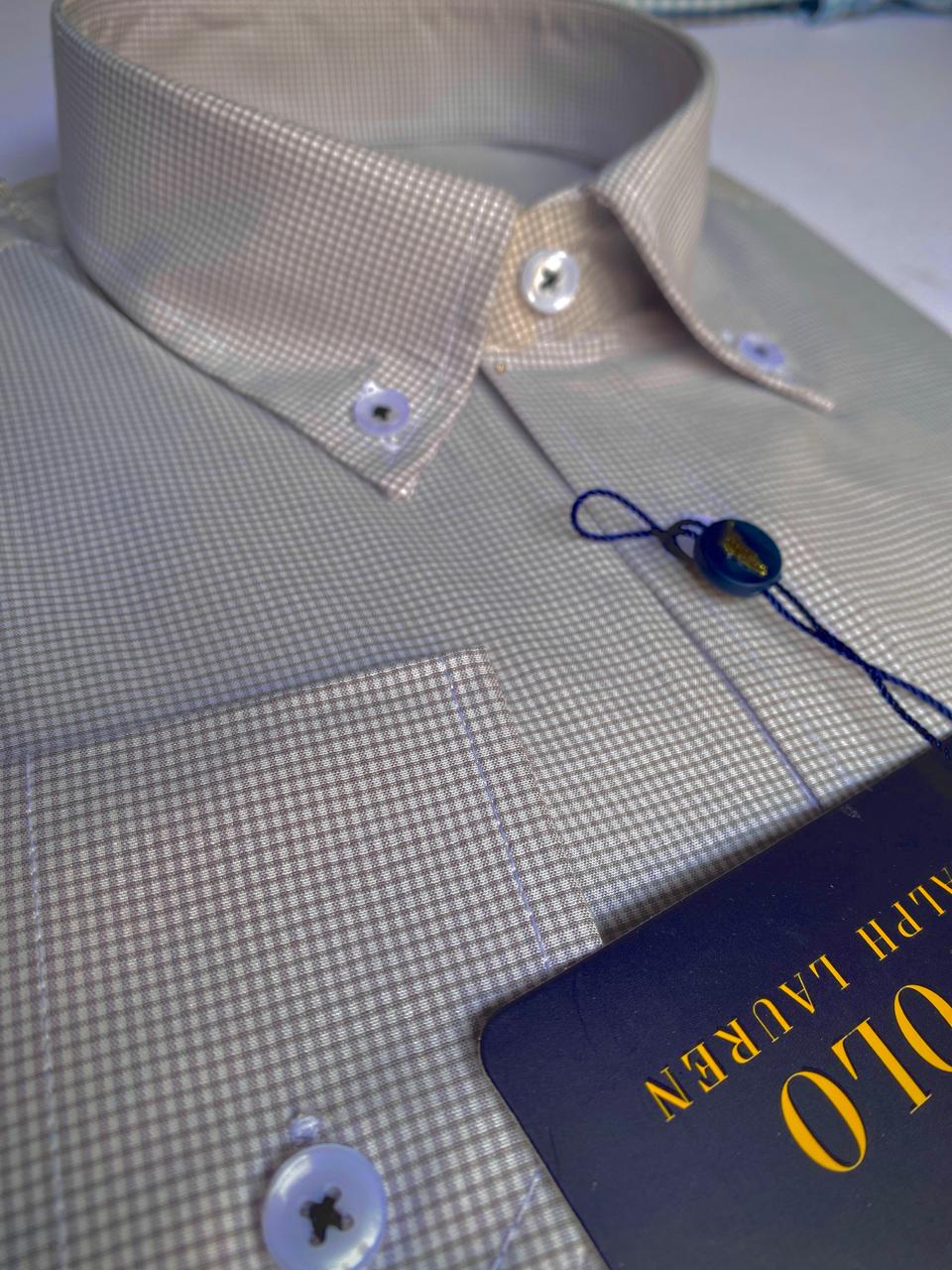 Yellow Caro Long Sleeve shirt -U.S Polo 105