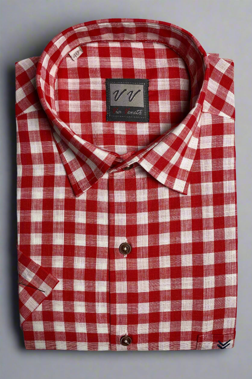 Red Summer Short Sleeve