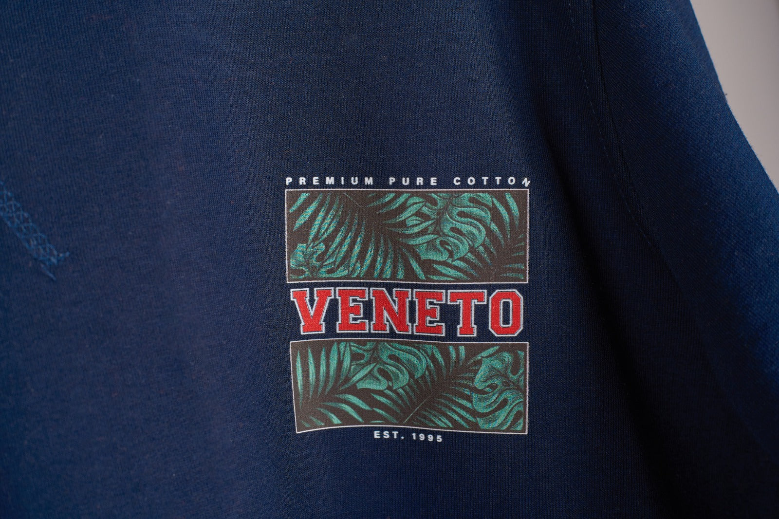 Dark Blue Modern Pajama Set