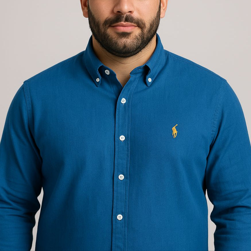 Blue Long Sleeve shirt -U.S Polo