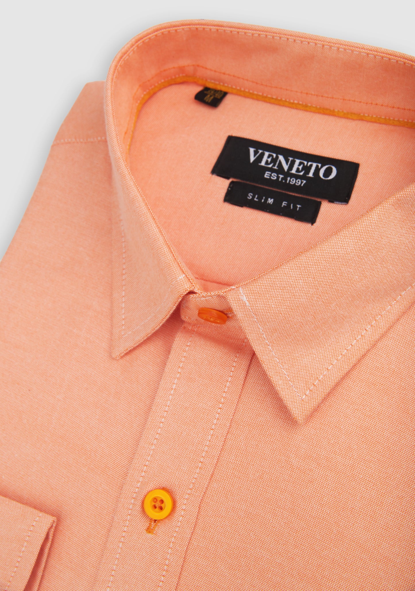 Light Salmon Long Sleeve shirt Oxford