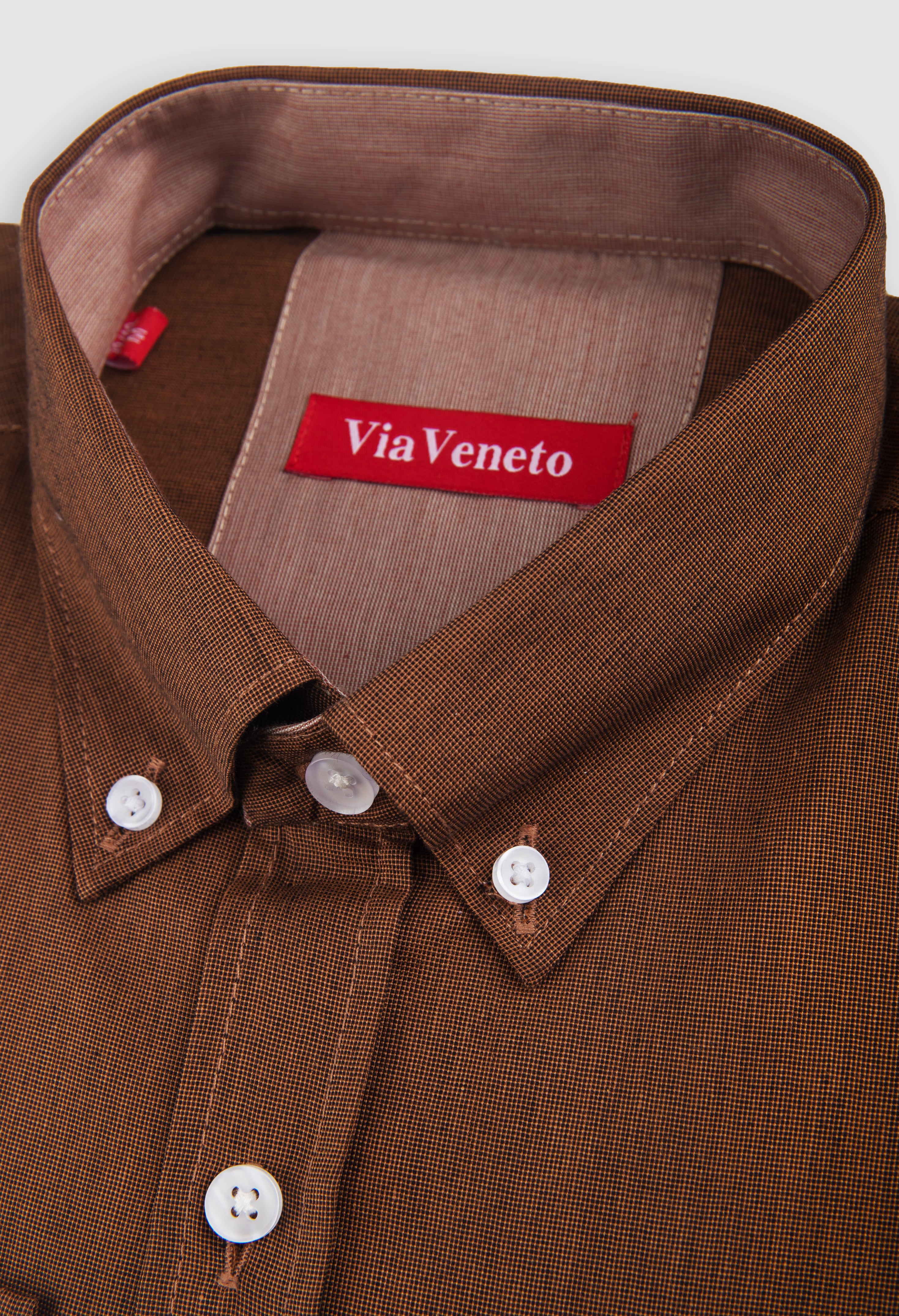 Mocha Brown Long Sleeve shirt