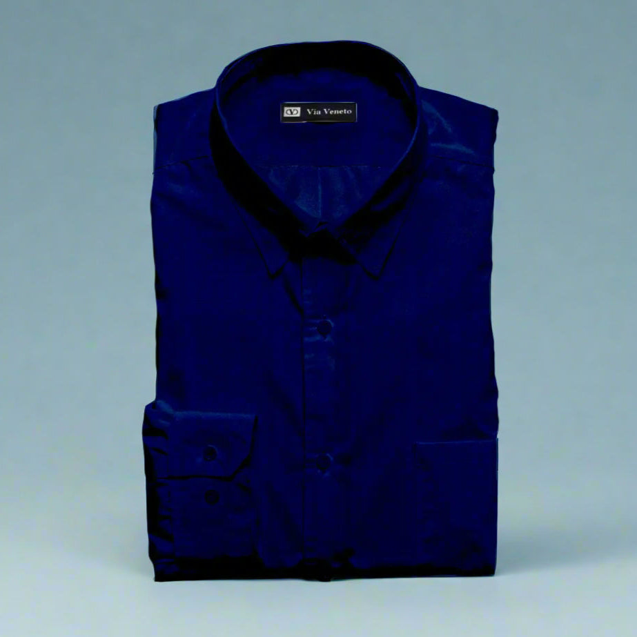 Dark Blue Shirt Long Sleeve