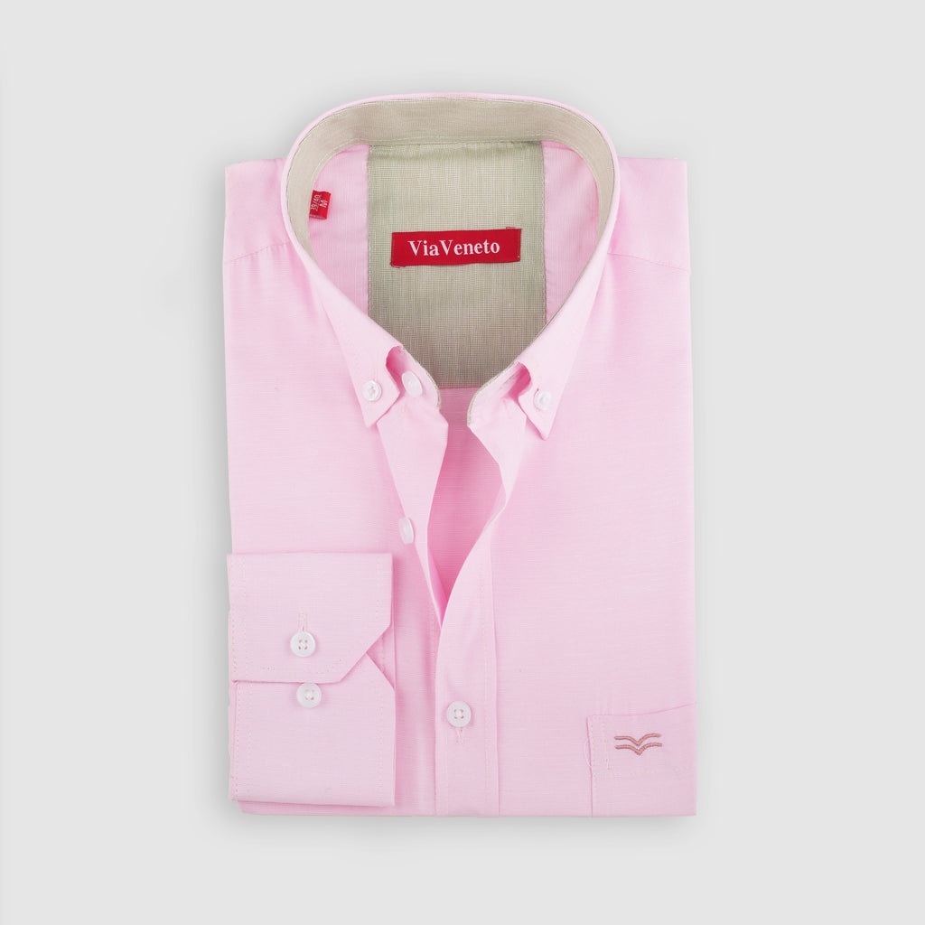 قميص بولو مخطط أخضر بأكمام طويلة - US Polo