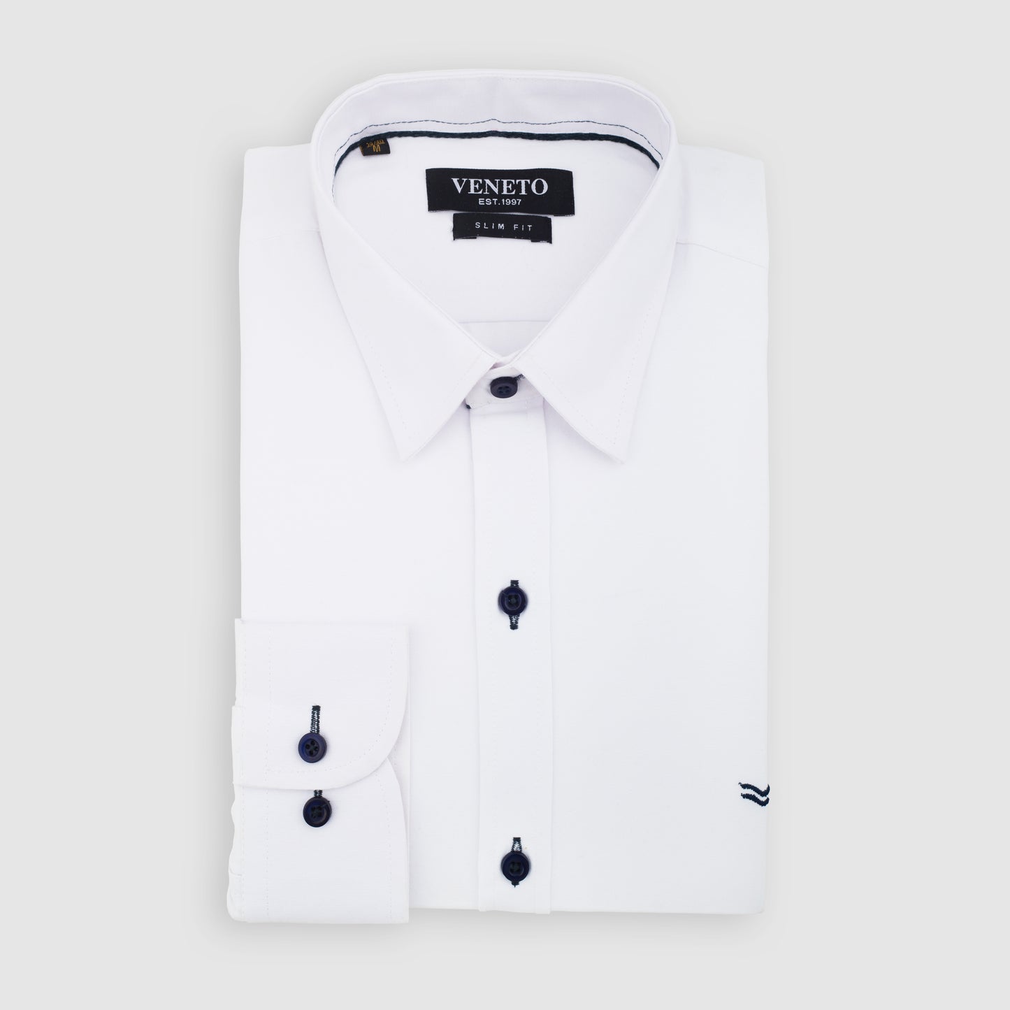 White Long Sleeve shirt Oxford
